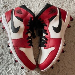 Nike Air Jordan 1 TD Mid Chicago Cleat